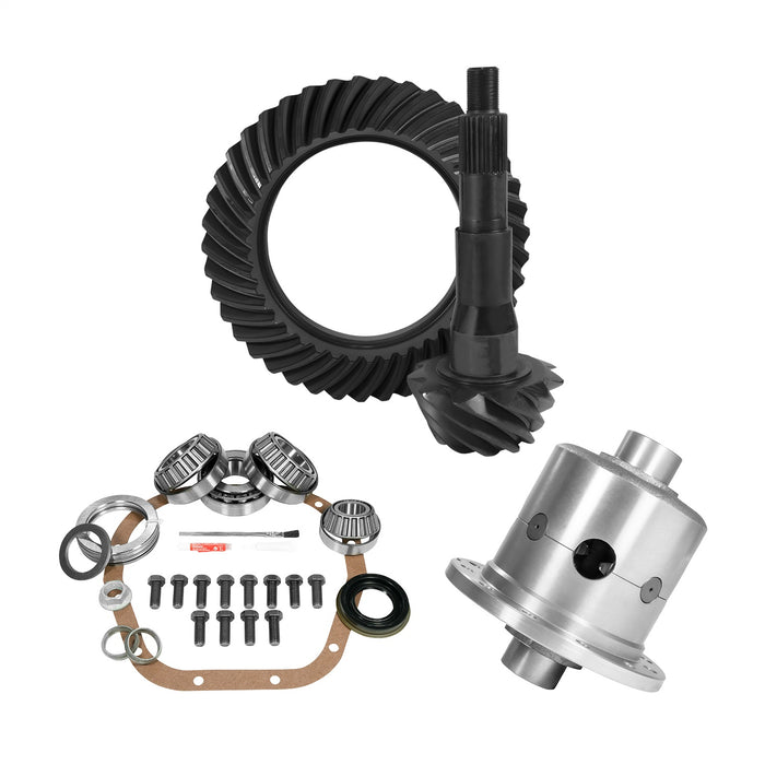 Yukon Gear YGK2144 10.5in. Ford 4.11 Rear Ring/Pinion; Install Kit; 35 Spline Posi - Truck Part Superstore