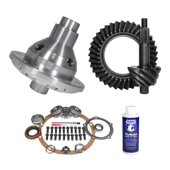 Yukon Gear YGK2288 Kit contains a ring and pinion set; positraction unit; and installation parts - Truck Part Superstore