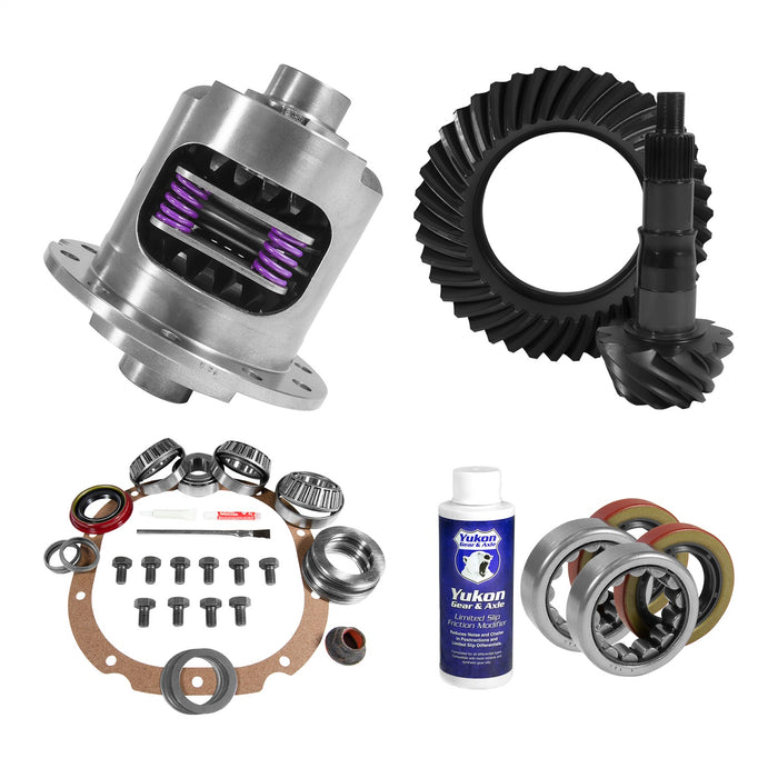 Yukon Gear YGK2378 Kit contains a ring and pinion set; positraction unit; and installation parts - Truck Part Superstore
