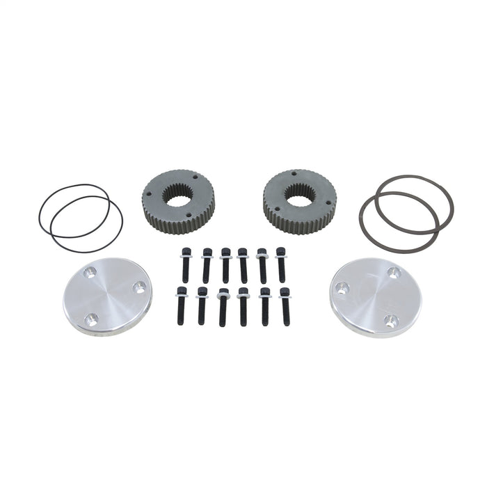 Yukon Gear YHC50004 Yukon Hardcore Drive Flange Kit Dana 60 30spl Outer Stubs w/Non-Engraved Caps - Truck Part Superstore
