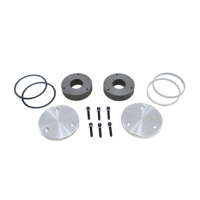 Yukon Gear YHC50006 Yukon Hardcore Drive Flange Kit Dana 60 35spl Outer Stubs w/Non-Engraved Caps - Truck Part Superstore