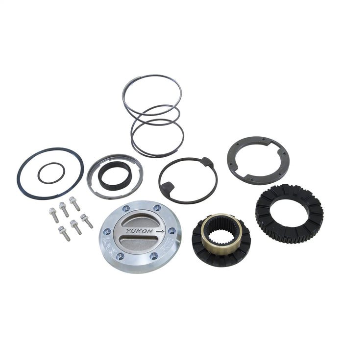 Yukon Gear YHC71009 Yukon Hardcore Locking Hub Set 2000-2008 1-Ton Front with Spin Free Kit 1 side - Truck Part Superstore
