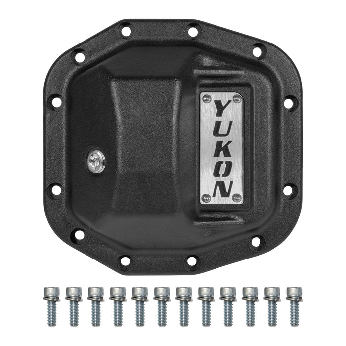 Yukon Gear YHCC-D30JL Yukon Hardcore Nodular Iron Cover for Jeep Wrangler JL Dana 30 - Truck Part Superstore