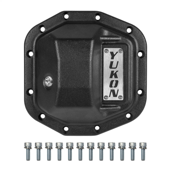 Yukon Gear YHCC-D35JL Yukon Hardcore Rear Nodular Iron Cover for Jeep Wrangler JL Dana 35 Rear - Truck Part Superstore