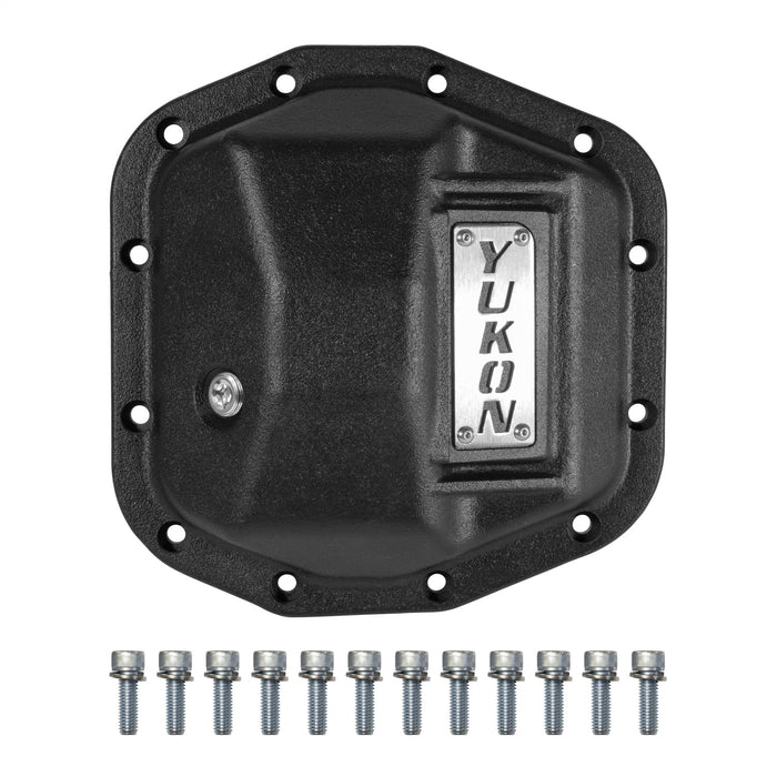 Yukon Gear YHCC-D44JL-FRONT Yukon Hardcore Front Nodular Iron Cover for Jeep Wrangler JL Dana 44 Front - Truck Part Superstore