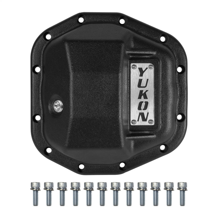 Yukon Gear YHCC-D44JL-REAR Yukon Hardcore Rear Nodular Iron Cover for Jeep Wrangler JL Dana 44 Rear - Truck Part Superstore