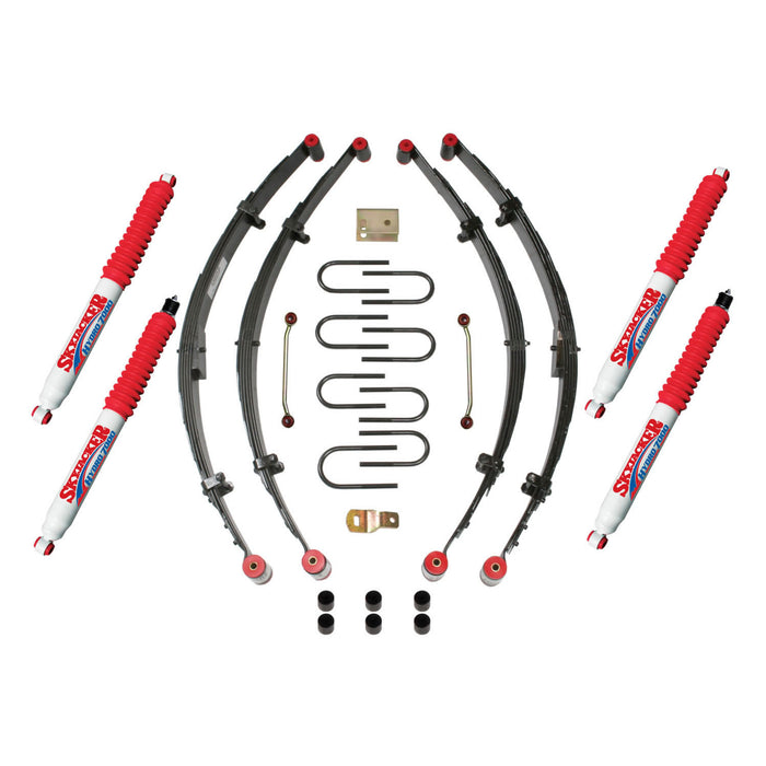 Skyjacker YJ41BKH Jeep YJ Sport Lift Kit 4 Inch Lift 87-95 Wrangler YJ Skyjacker - Truck Part Superstore