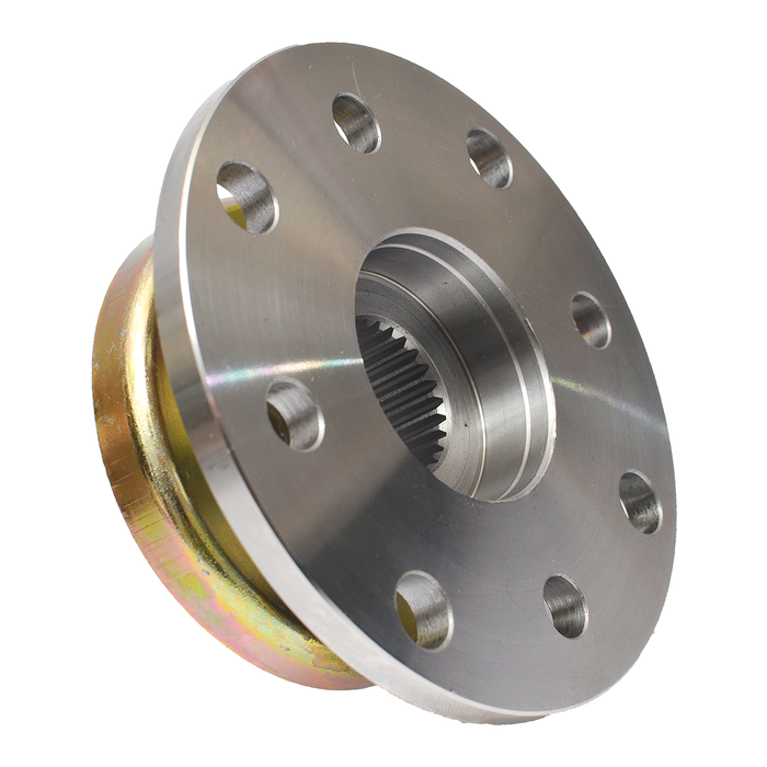 Nitro Gear & Axle YOKT35040-DUAL Toyota Pinion Yoke/Flange 8 Inch FJ80 Front 27 Spline 60x60, 66x66 Patterns Nitro Gear and Axle - Truck Part Superstore