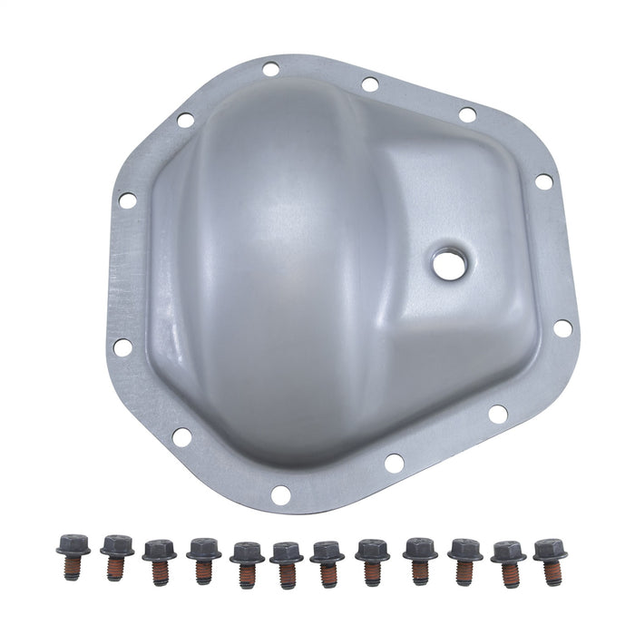 Yukon Gear YP C5-D60-SUP Steel cover for Dana 60 standard rotation. 02-08 GM rear w/12 bolt cover - Truck Part Superstore