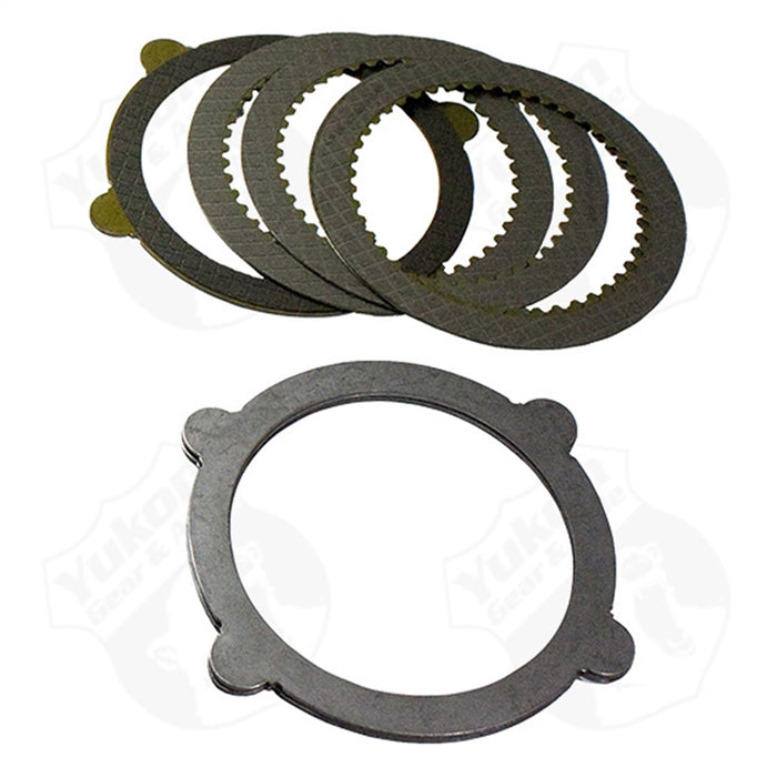 Yukon Gear YPKF9-PC-L 8in./9in. Ford 4-Tab clutch kit with 9 pieces (late TracLoc). - Truck Part Superstore