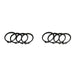 Yukon Gear YP SJ-733X-502 (4) Full Circle snap rings; fits Dana 60 733X U-joint with aftermarket axle. - Truck Part Superstore