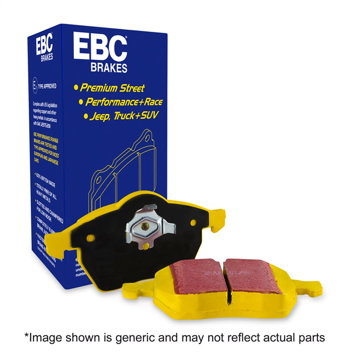 EBC Brakes DP43113R Yellowstuff Street And Track Brake Pads - Truck Part Superstore