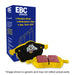 EBC Brakes DP42402R Yellowstuff Street And Track Brake Pads - Truck Part Superstore