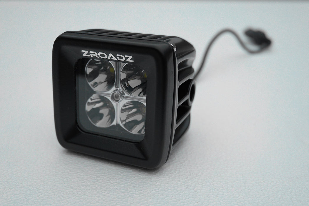 ZROADZ Z30BC14W20 LED Flood Beam Pod Light; 3 in.; Pair; - Truck Part Superstore
