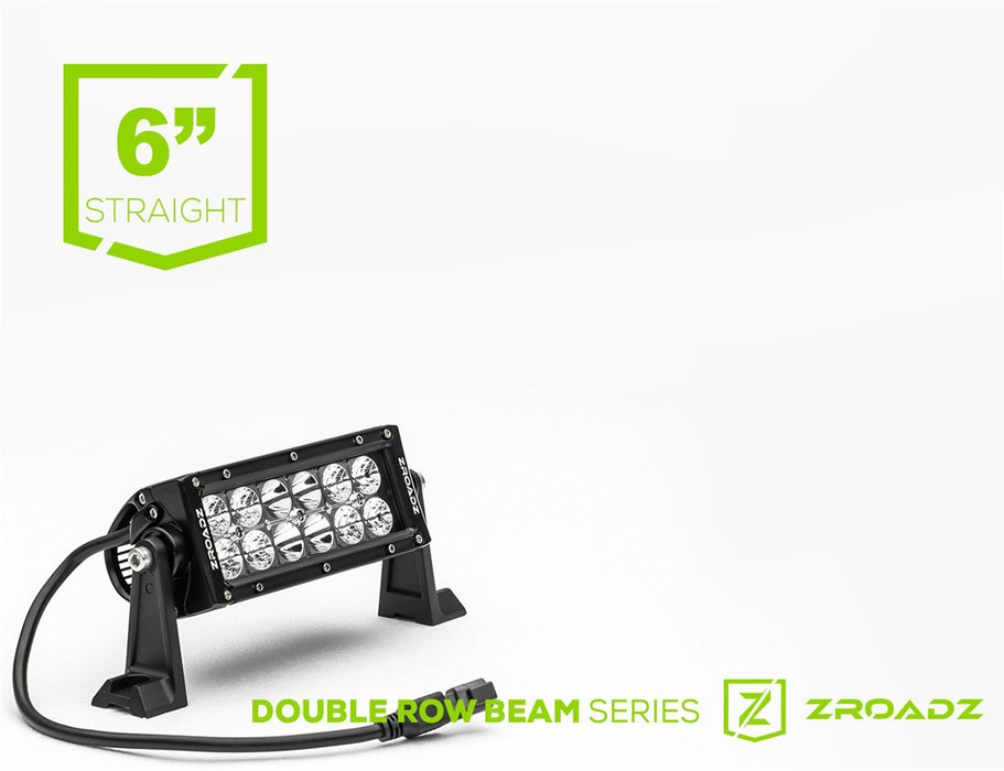 ZROADZ Z30BC14W36 LED Straight Double Row Light Bar; 6 in.; - Truck Part Superstore