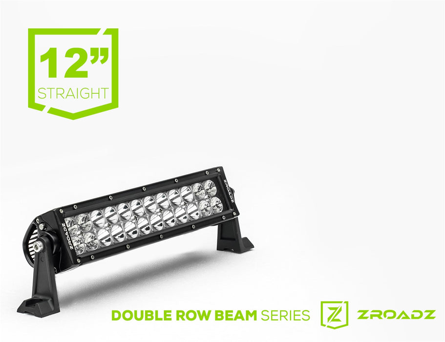 ZROADZ Z30BC14W72 LED Straight Double Row Light Bar; 12 in.; - Truck Part Superstore