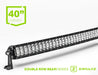 ZROADZ Z30CBC14W240 LED Curved Double Row Light Bar; 40 in.; - Truck Part Superstore