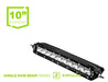 ZROADZ Z30S1-10-P7EJ LED Single Row Slim Light Bar Light Bar; 10 in.; - Truck Part Superstore