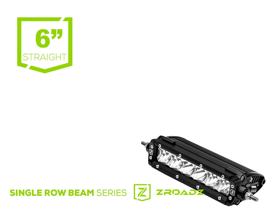 ZROADZ Z30S1-40-P7EJ LED Straight Single Row Slim Light Bar; 40 in.; - Truck Part Superstore