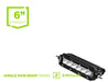 ZROADZ Z30S1-20-P7EJ LED Straight Single Row Slim Light Bar; 20 in.; - Truck Part Superstore
