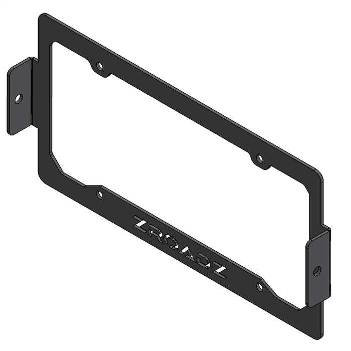 ZROADZ Z310005 License Plate Frame LED Bracket; Incl. [2] 3 in. LED Pod Lights; - Truck Part Superstore