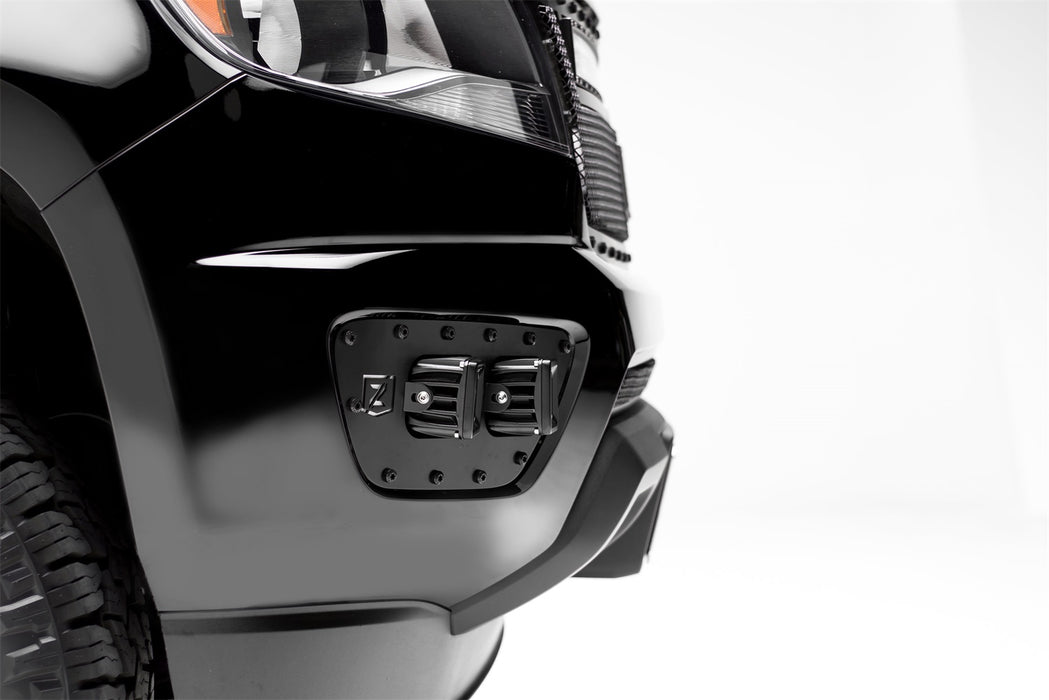 ZROADZ Z322671 Front Bumper OEM Fog Light LED Bracket; Mounts [2] 3 in. LED Pod Lights; - Truck Part Superstore