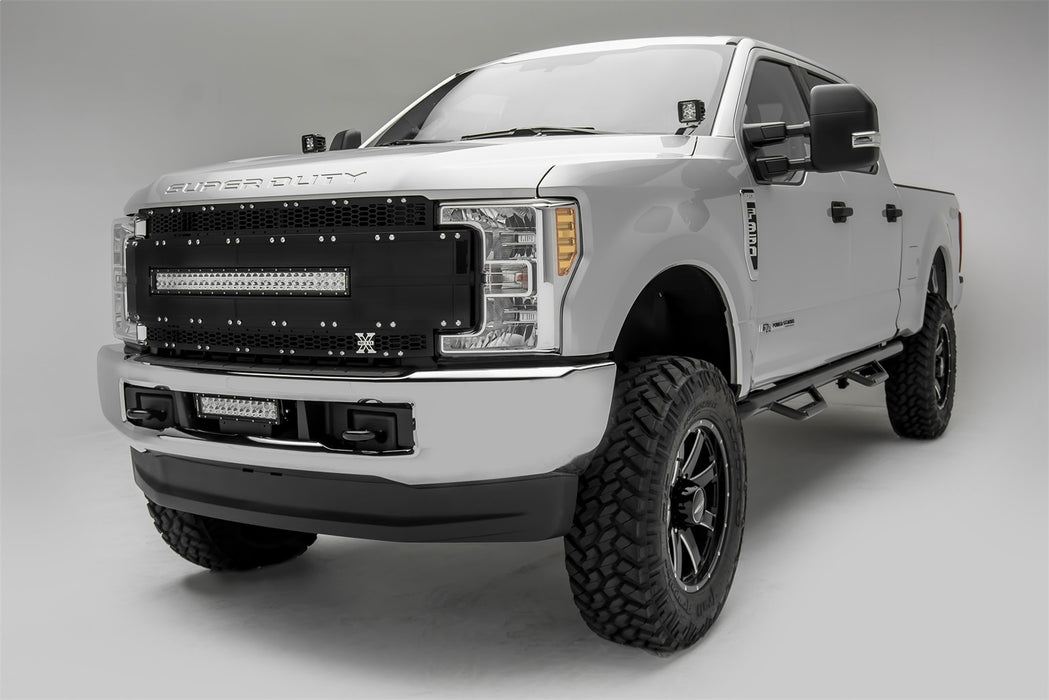 ZROADZ Z325471-KIT ZROADZ Front Bumper Center LED Kit - Truck Part Superstore