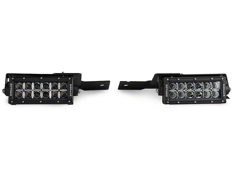 ZROADZ Z325651 Front Bumper OEM Fog Light LED Light Bar Bracket - Truck Part Superstore
