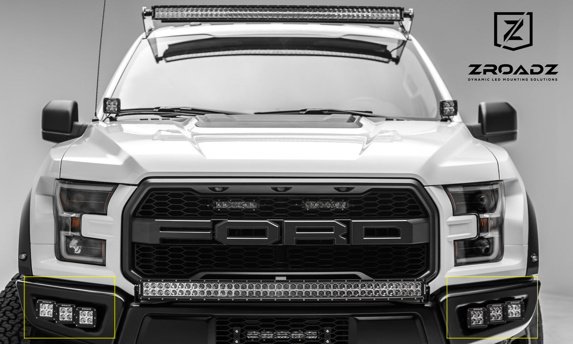 ZROADZ Z325652-KIT Front Bumper OEM Fog LED Kit - Truck Part Superstore