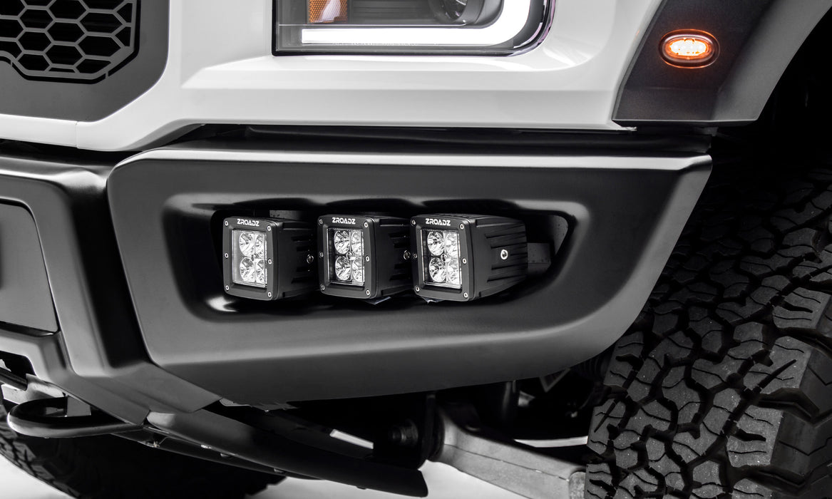 ZROADZ Z325652-KIT Front Bumper OEM Fog LED Kit - Truck Part Superstore