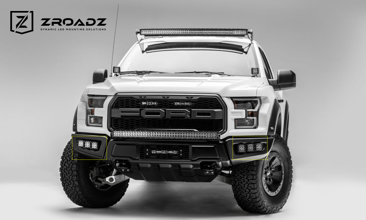 ZROADZ Z325652-KIT Front Bumper OEM Fog LED Kit - Truck Part Superstore