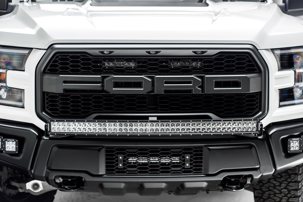 ZROADZ Z325662 Front Bumper Top LED Light Bar Bracket; Mounts [1] 40 in. Curved LED Light Bar; - Truck Part Superstore