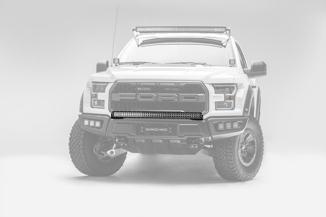 ZROADZ Z325662 Front Bumper Top LED Light Bar Bracket; Mounts [1] 40 in. Curved LED Light Bar; - Truck Part Superstore