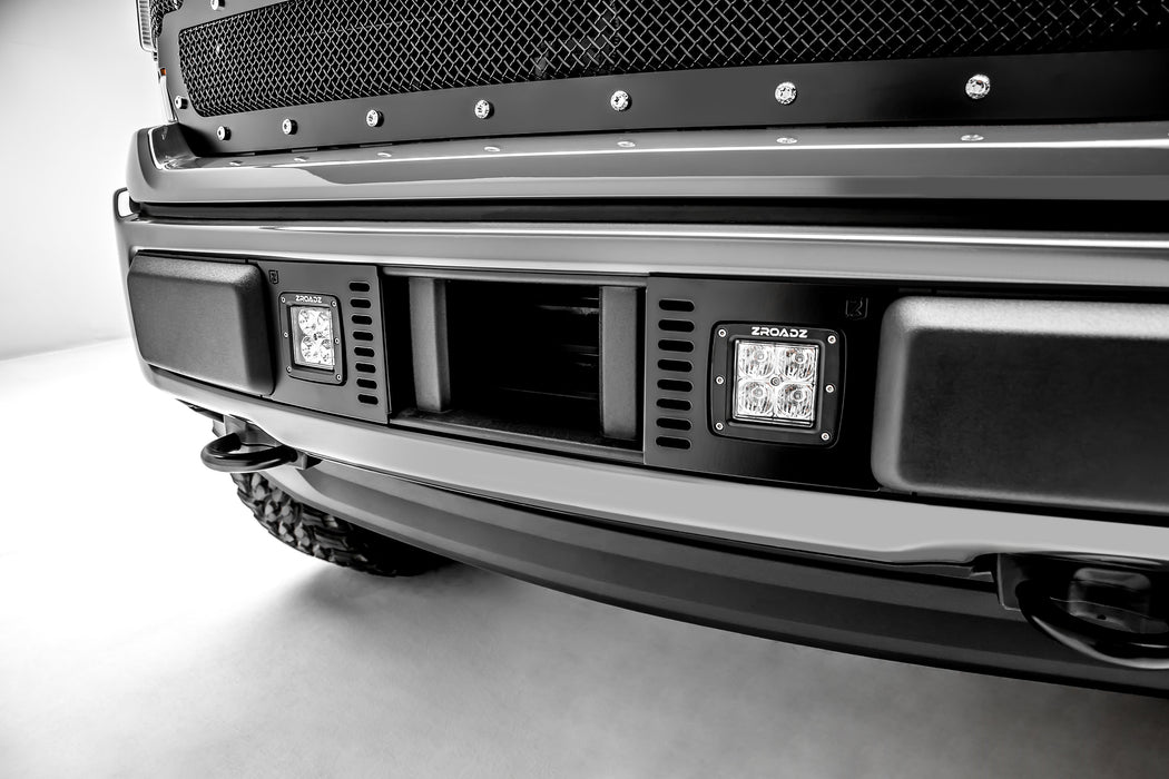 ZROADZ Z325711-KIT ZROADZ Front Bumper Center LED Kit - Truck Part Superstore
