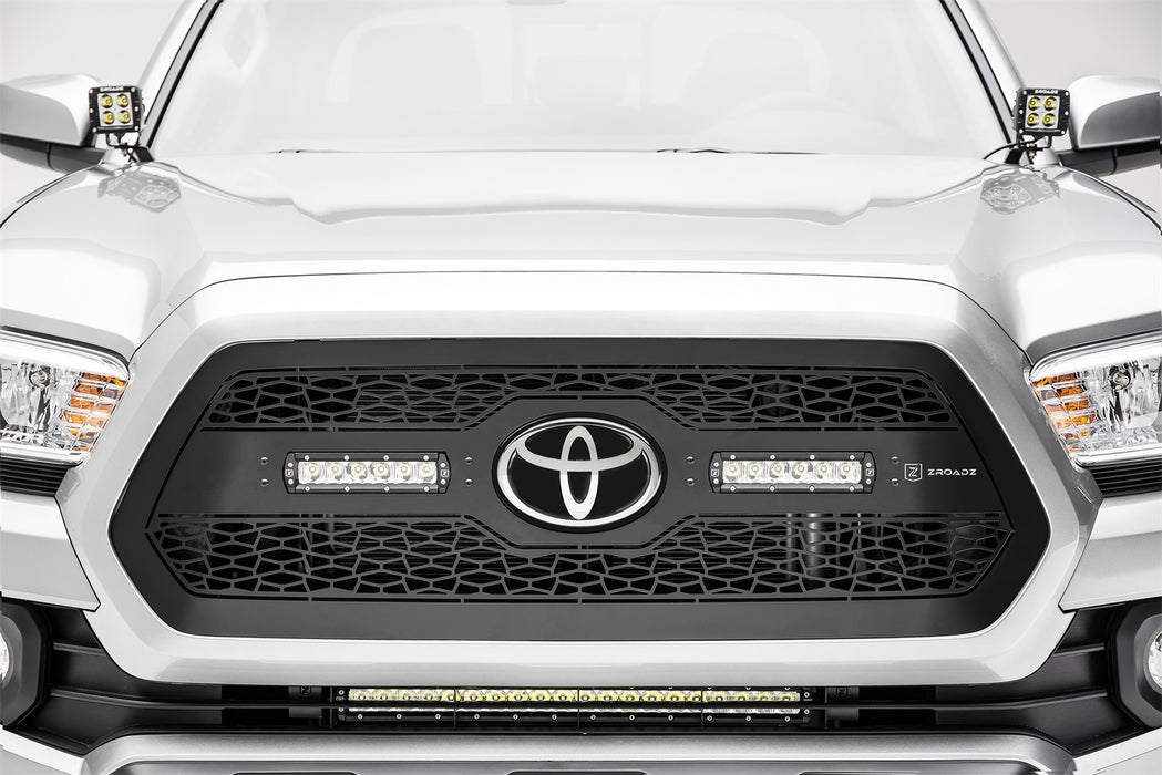 ZROADZ Z329512 Front Bumper Center LED Light Bar Bracket; Mounts 20 in. LED Light Bar; - Truck Part Superstore