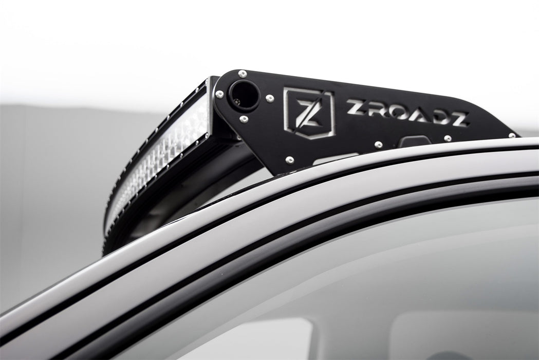 ZROADZ Z332671 Front Roof LED Light Bar Bracket; Mounts [1] 40 in. Curved LED Light Bar; - Truck Part Superstore