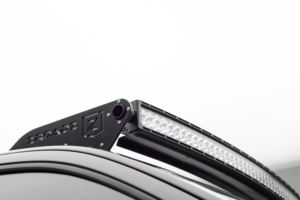 ZROADZ Z332671 Front Roof LED Light Bar Bracket; Mounts [1] 40 in. Curved LED Light Bar; - Truck Part Superstore