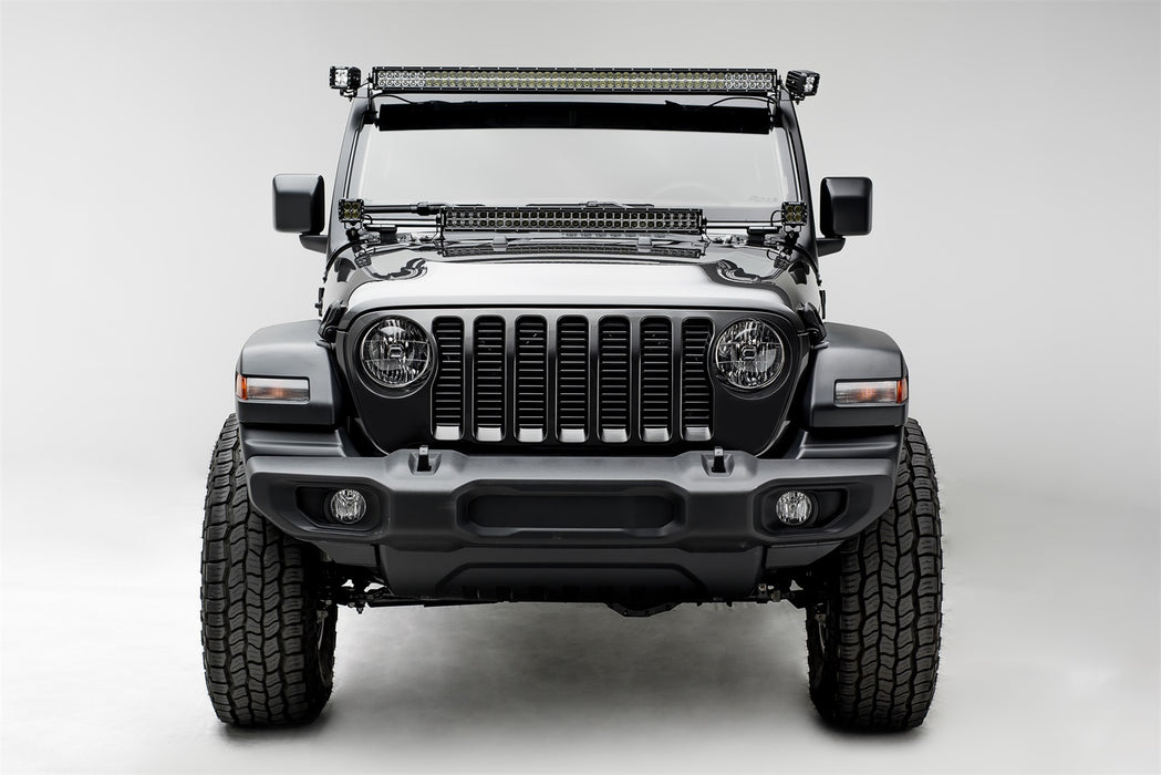 ZROADZ Z334851 Front Roof Side LED Bracket; Mounts [2] 3 in. LED Pod Lights; - Truck Part Superstore