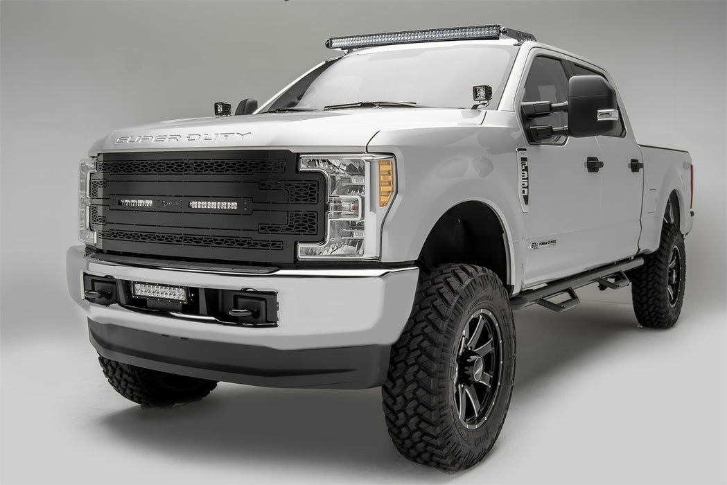 ZROADZ Z335471 Front Roof LED Light Bar Bracket; Mounts [1] 52 in. Curved LED Light Bar; - Truck Part Superstore