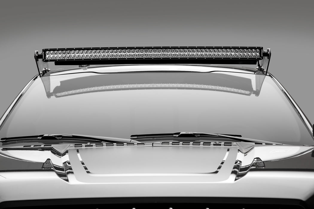 ZROADZ Z335662 Front Roof LED Light Bar Bracket; Mounts [1] 52 in. Curved LED Light Bar; - Truck Part Superstore