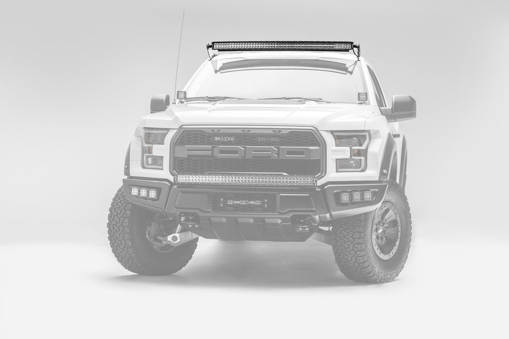 ZROADZ Z335662 Front Roof LED Light Bar Bracket; Mounts [1] 52 in. Curved LED Light Bar; - Truck Part Superstore