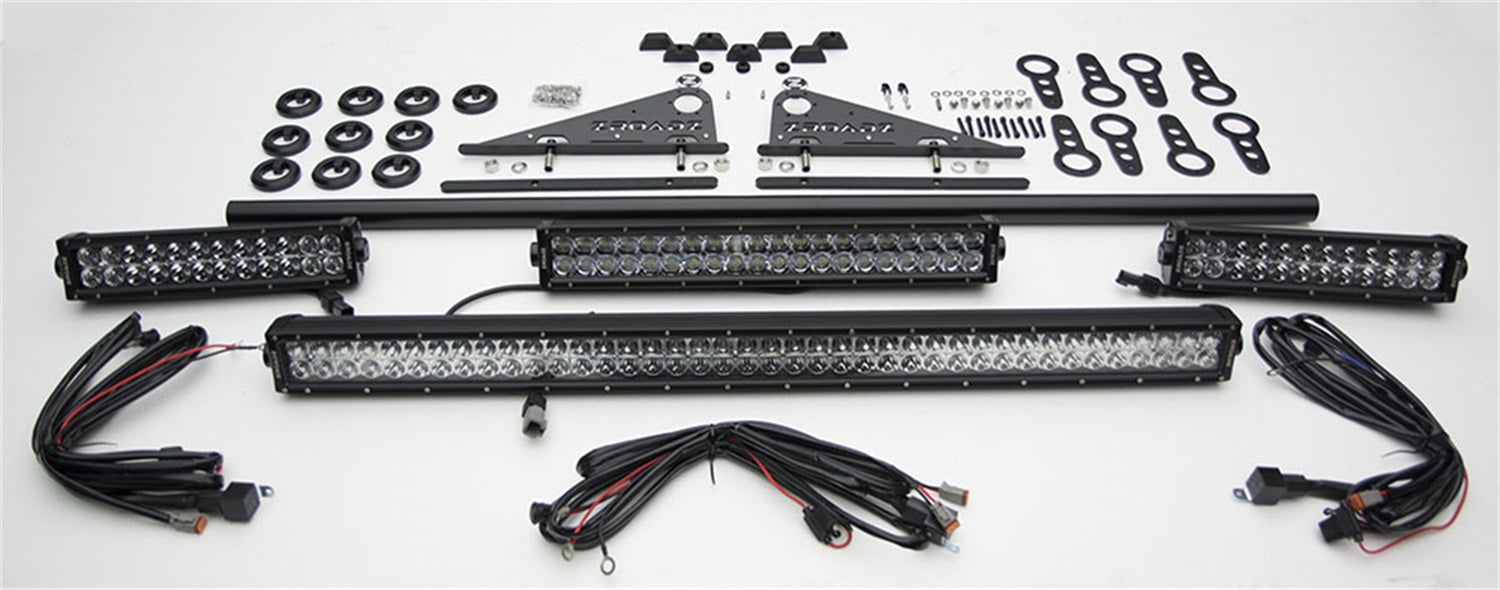 ZROADZ Z350050-KIT-C LED Straight Double Row Light Bar LED Kit - Truck Part Superstore