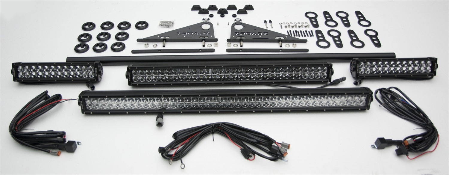 ZROADZ Z350050-KIT-D LED Straight Double Row Light Bar LED Kit - Truck Part Superstore