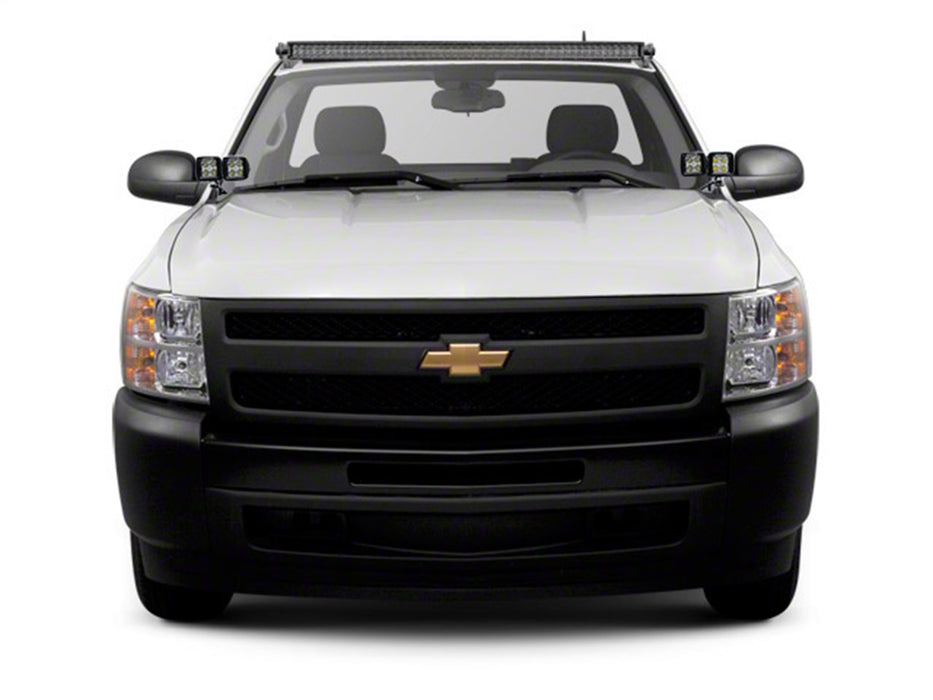 ZROADZ Z362051-KIT4 Hood Hinge LED Kit; Incl. [4] 3 in. LED Pod Lights And Universal Wiring Harness; - Truck Part Superstore