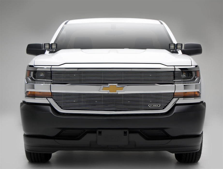 ZROADZ Z362081-KIT4 Hood Hinge LED Kit; Incl. [4] 3 in. LED Pod Lights And Universal Wiring Harness; - Truck Part Superstore