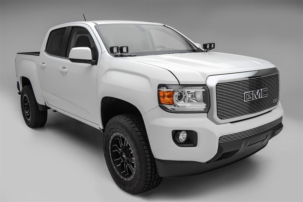 ZROADZ Z362671-KIT4 Hood Hinge LED Kit; Incl. [4] 3 in. LED Pod Lights And Universal Wiring Harness; - Truck Part Superstore