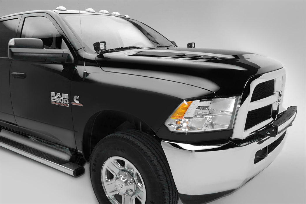 ZROADZ Z364521 Hood Hinge LED Bracket; Mounts [2] 3 in. LED Pod Lights; - Truck Part Superstore