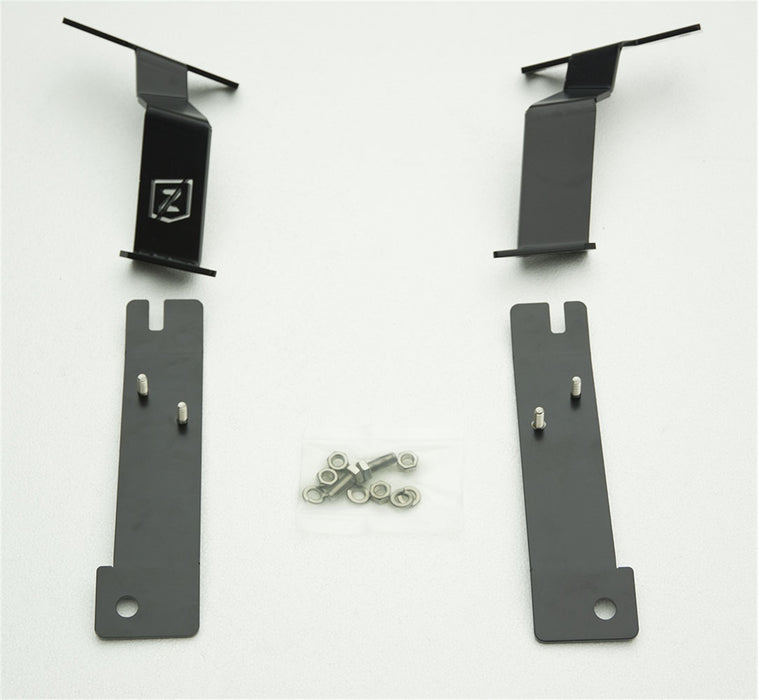 ZROADZ Z365462 Hood Hinge LED Bracket; Mounts [4] 3 in. LED Pod Lights; - Truck Part Superstore