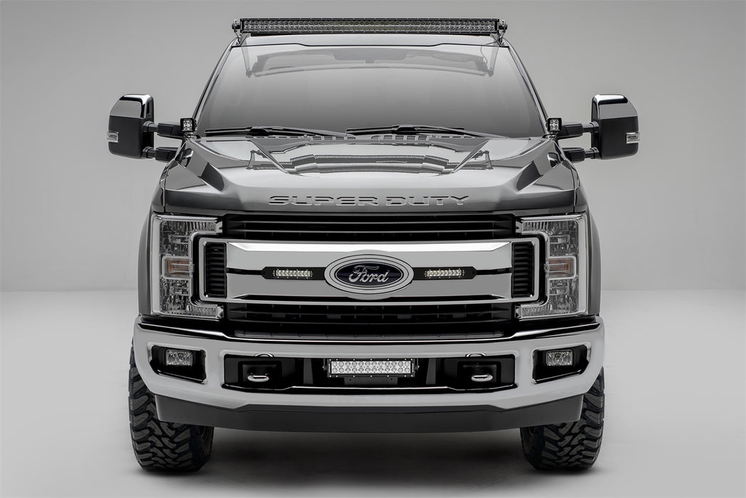 ZROADZ Z365471-KIT2 Hood Hinge LED Kit; Incl. [2] 3 in. LED Pod Lights And Universal Wiring Harness; - Truck Part Superstore