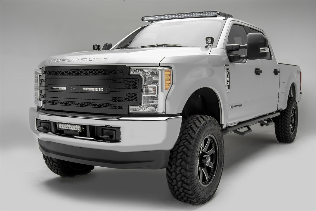 ZROADZ Z365471 Hood Hinge LED Bracket; Mounts [2] 3 in. LED Pod Lights; - Truck Part Superstore